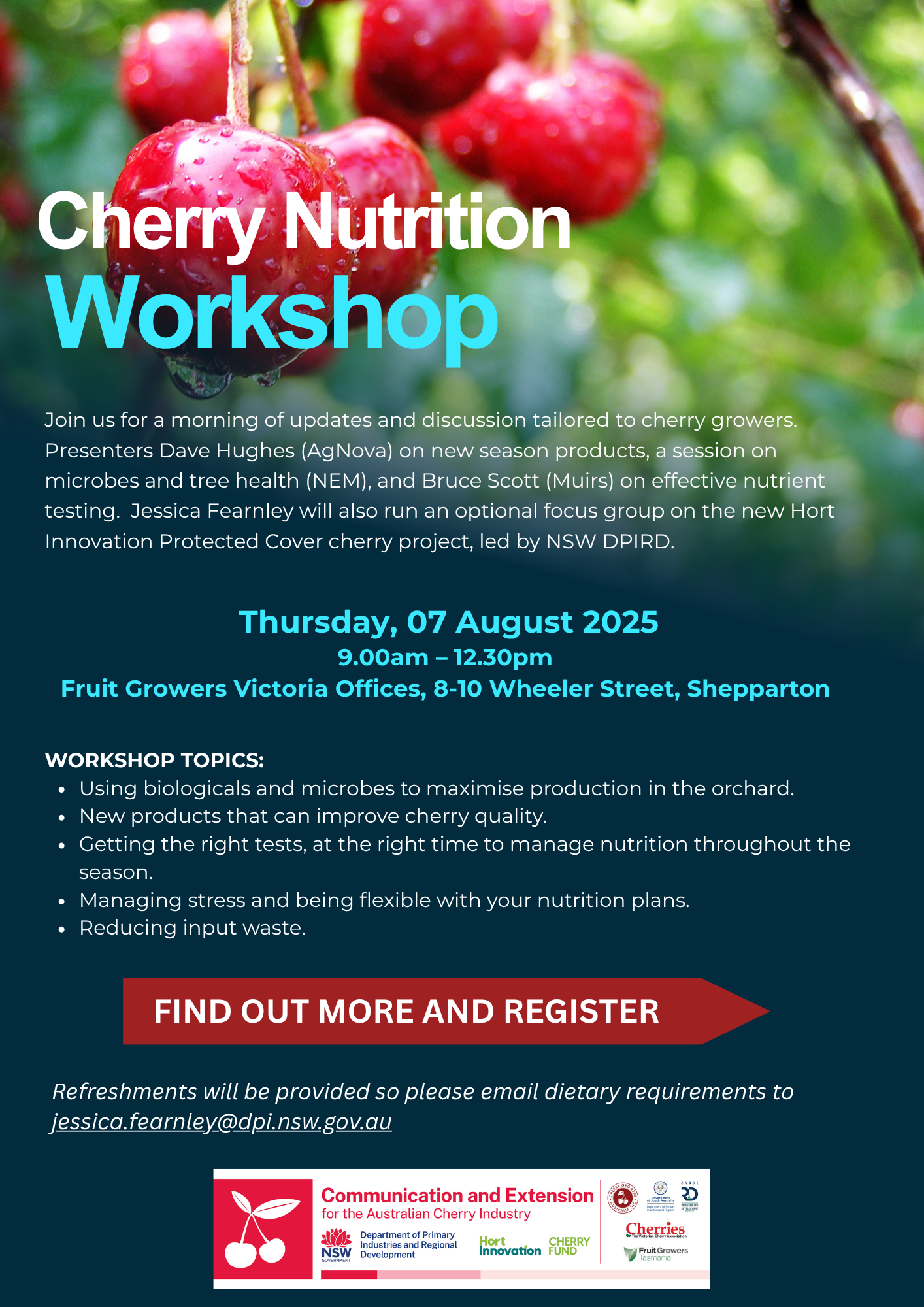 Cherry Nutrition Flyer 070825