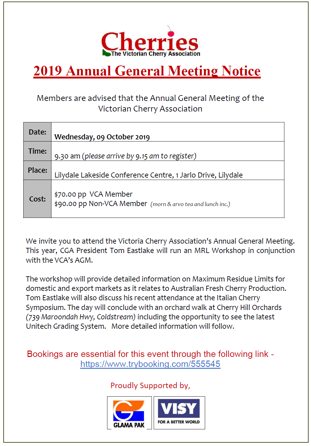 VCA AGM Notice 09 October 2019 JPEGpng