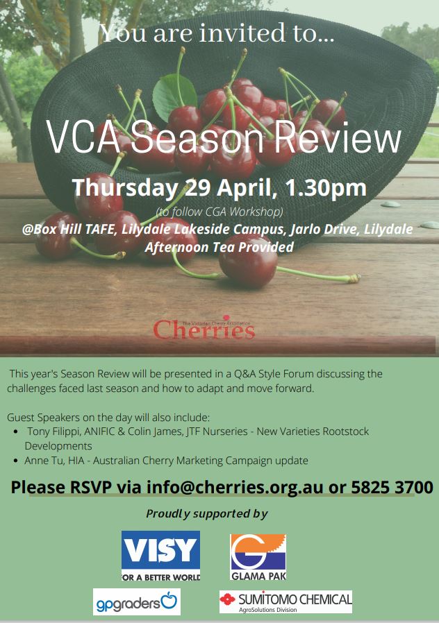 VCA Season in Review flyer 29.4.2021