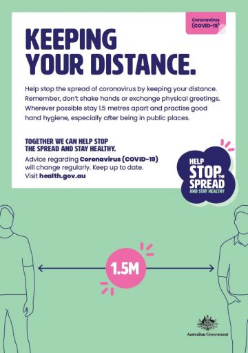 coronavirus covid 19 keeping your distance